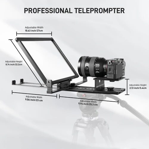 GVM Teleprompter TQ-MB for Tablets & Smartphones with Remote Control - Image 5