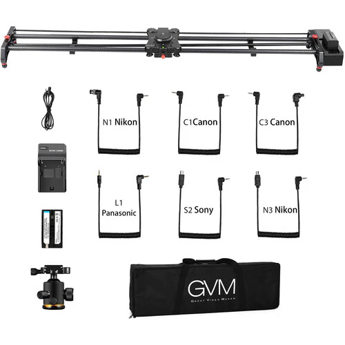 GVM Wireless Carbon Fiber Motorized Camera Slider (47") - Image 2