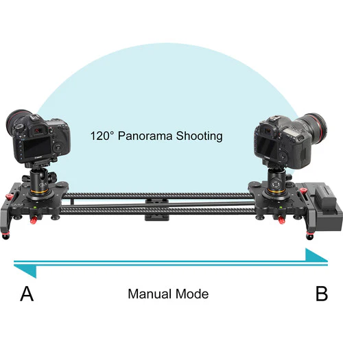 GVM Wireless Carbon Fiber Motorized Camera Slider (47") - Image 4