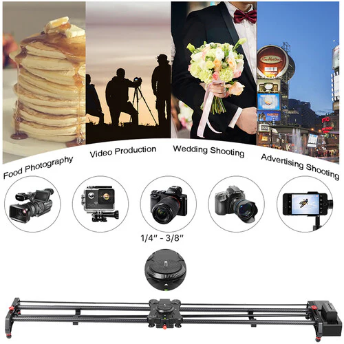 GVM Wireless Carbon Fiber Motorized Camera Slider (47") - Image 7