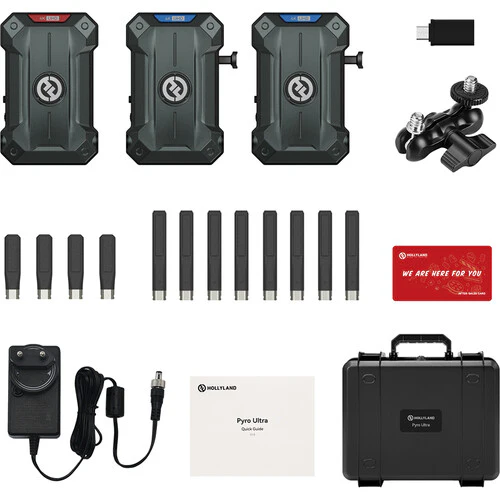 Hollyland Pyro Ultra 4K HDMI/SDI Wireless Video Dual Receiver Transmission System - Image 2