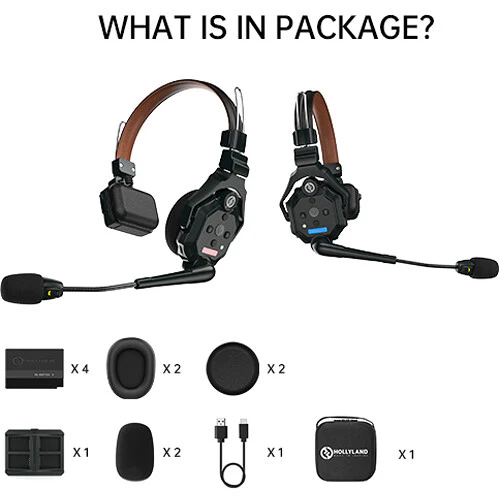 Hollyland Solidcom C1 Pro-2S Full-Duplex ENC Wireless Intercom System with 2 Headsets (1.9 GHz) - Image 6