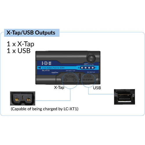 IDX System Technology SL-F50 Lithium-Ion Battery (*OPEN BOX*) - Image 4