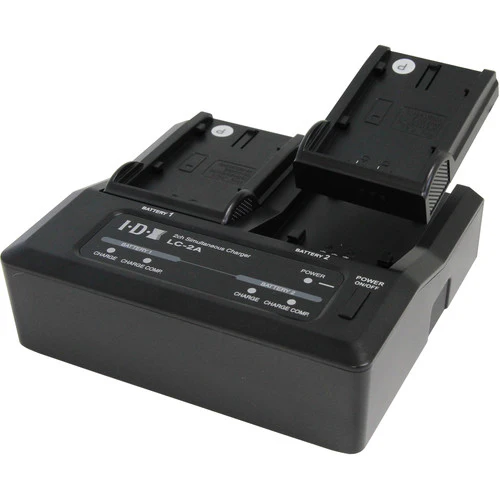 IDX System Technology Two-Channel Charger for 7.4V Canon, Panasonic, and Sony Batteries - Image 2