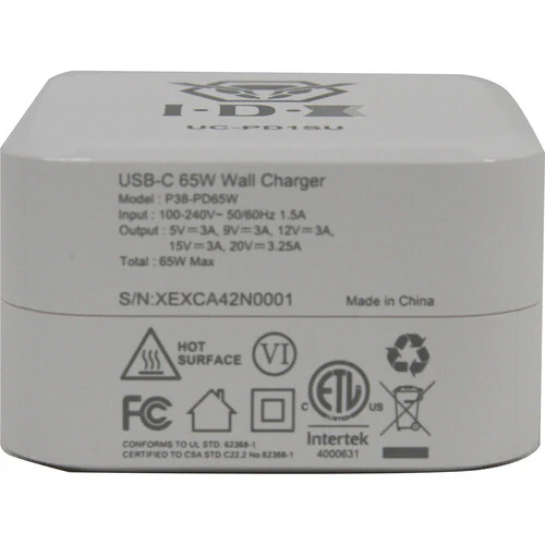 IDX System Technology UC-PD1SU USB-C PD Charger - Image 4