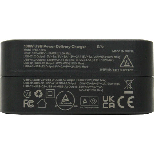 IDX System Technology UC-PD2 Two-Channel USB Power Delivery Charger - Image 8