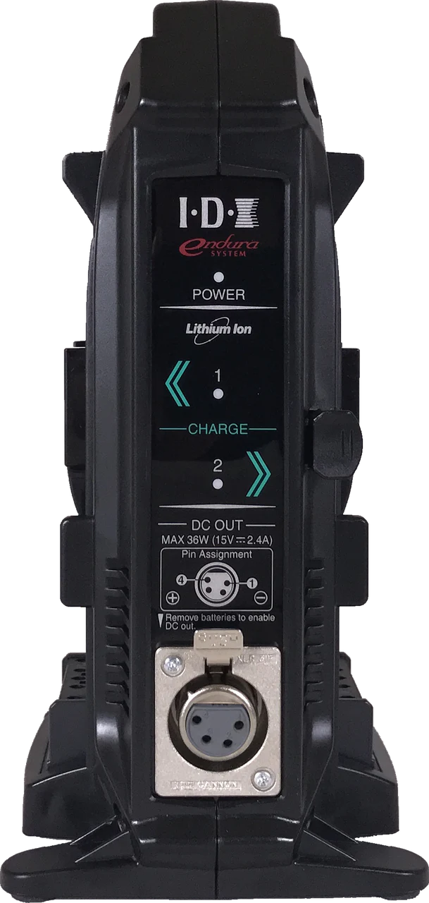 IDX System Technology VL-2X 2-Channel V-Mount Charger & Power Supply - Image 2
