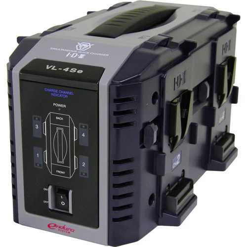 IDX System Technology VL-4SE Endura 4-Channel Lithium-Ion Battery Charger (V-Mount) - Image 2