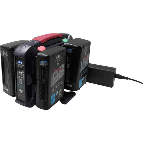 IDX System Technology VL-4X 4-Channel V-Mount Charger with Power Supply - Image 6