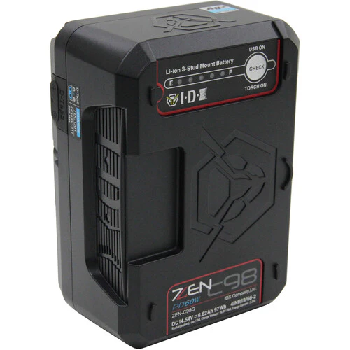 IDX System Technology ZENITH ZEN-C98G Gold Mount Lithium-Ion Battery (97Wh)