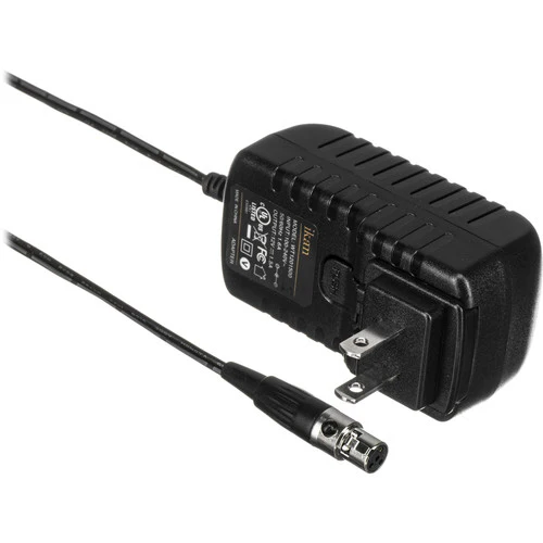 ikan 12V 1.5A AC Adapter with Mini XLR Connector