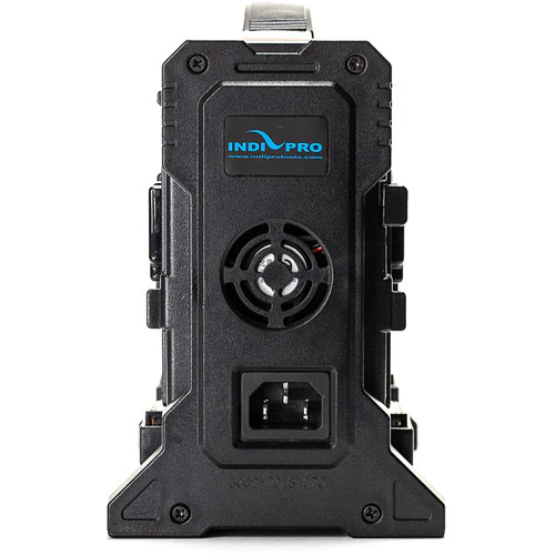 IndiPRO Tools 4-Bay Pro Battery Charger for Four V-Mount Batteries - Image 3