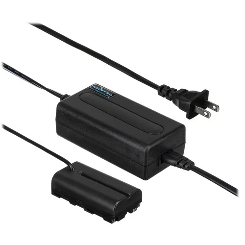 IndiPRO Tools AC Power Supply with L-Series Dummy Battery (8 ft)