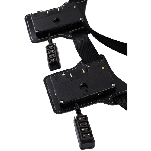 IndiPRO Tools Dual Gold Mount Battery Belt with 10 x D-Tap Outputs - Image 2