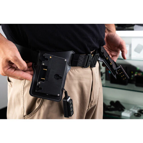 IndiPRO Tools Dual Gold Mount Battery Belt with 10 x D-Tap Outputs - Image 3