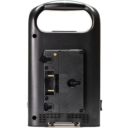 IndiPRO Tools Gold Mount Dual Battery Charger with XLR Output - Image 3