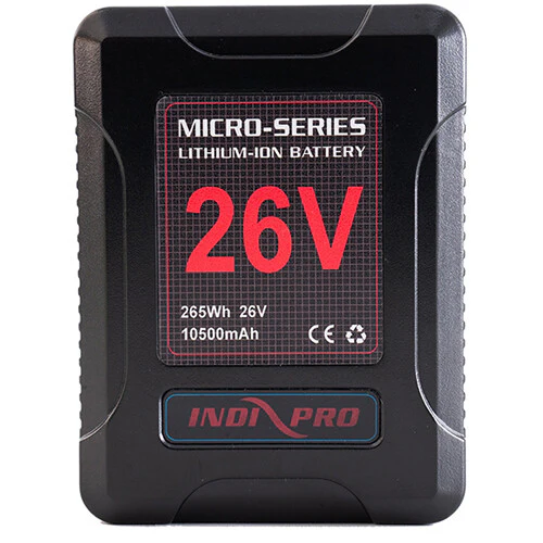 IndiPRO Tools Micro-Series 26V 260Wh Battery and Quad Charger Kit (Gold Mount) - Image 2