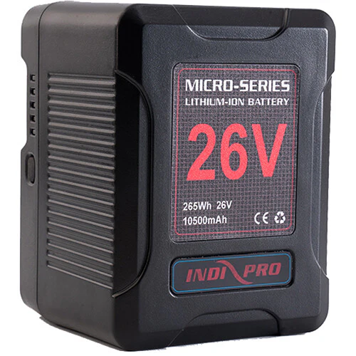 IndiPRO Tools Micro-Series 26V 260Wh Battery and Quad Charger Kit (Gold Mount) - Image 4