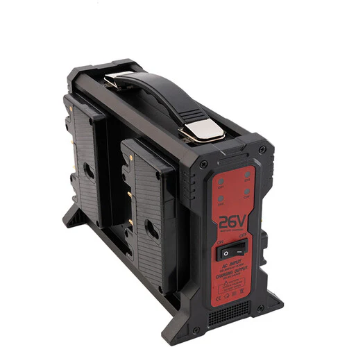 IndiPRO Tools Micro-Series 26V 260Wh Battery and Quad Charger Kit (Gold Mount) - Image 5