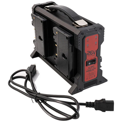 IndiPRO Tools Micro-Series 26V 260Wh Battery and Quad Charger Kit (Gold Mount) - Image 6