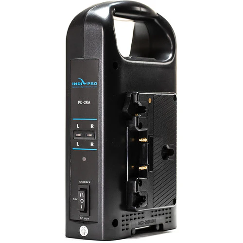 IndiPRO Tools Micro-Series 98Wh Li-Ion Gold Mount Battery with Dual Gold Mount Battery Charger Kit - Image 3