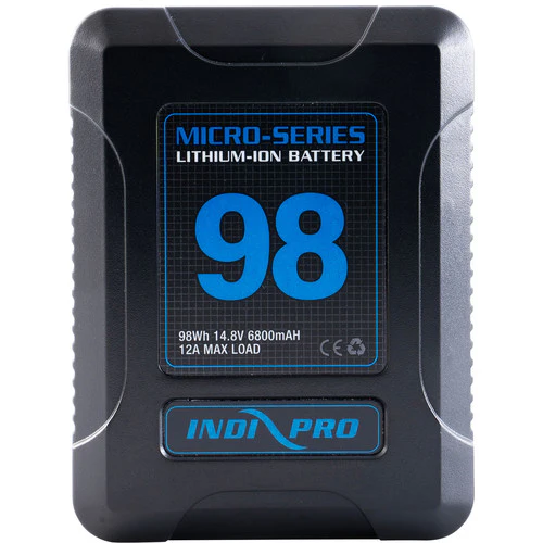 IndiPRO Tools Micro-Series 98Wh Li-Ion Gold Mount Battery with Dual Gold Mount Battery Charger Kit - Image 7