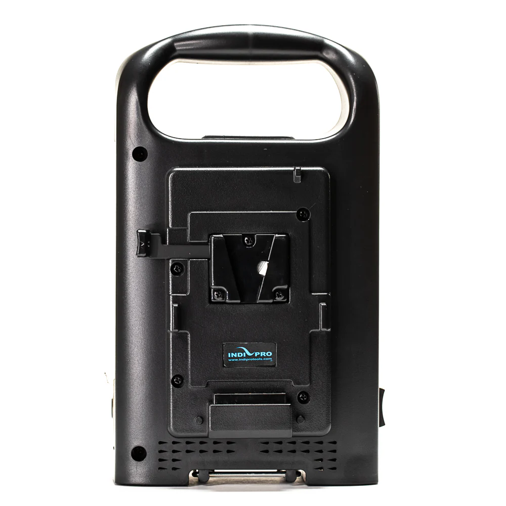 IndiPRO Tools Micro-Series 98Wh Li-Ion V-Mount Battery with Dual V-Mount Battery Charger Kit - Image 7