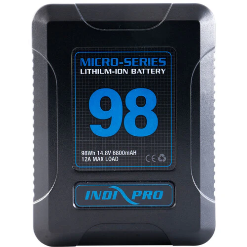 IndiPRO Tools Micro-Series V-Mount Li-Ion Battery (98Wh) (Refurbished) (*OPEN BOX*)