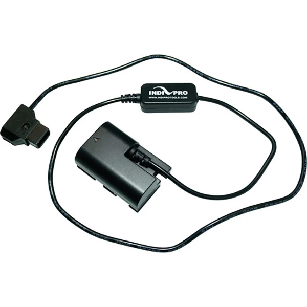IndiPRO Tools Power Converter D-Tap to Canon LP-E6 Dummy Battery (30")