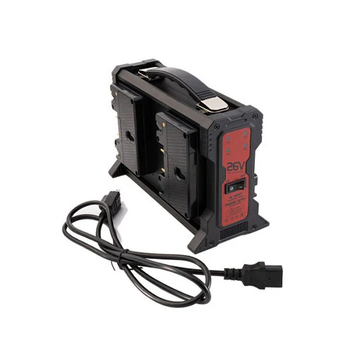 IndiPRO Tools Quad 26V Lithium Ion Battery Charger (Gold Mount) - Image 2