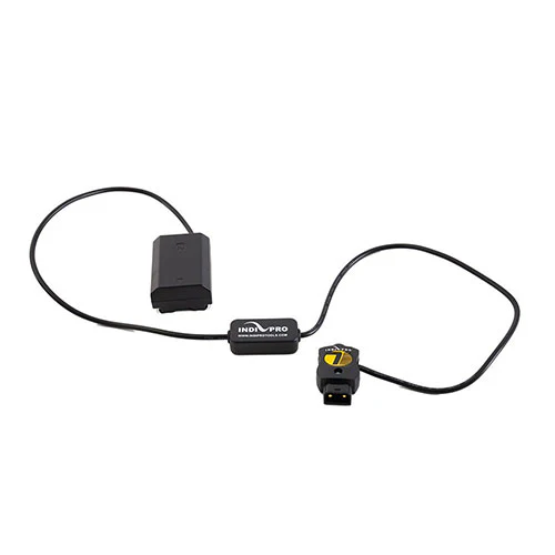 IndiPRO Tools Safetap Connector Cable to Sony NP-FZ100 Battery (28" Regulated)