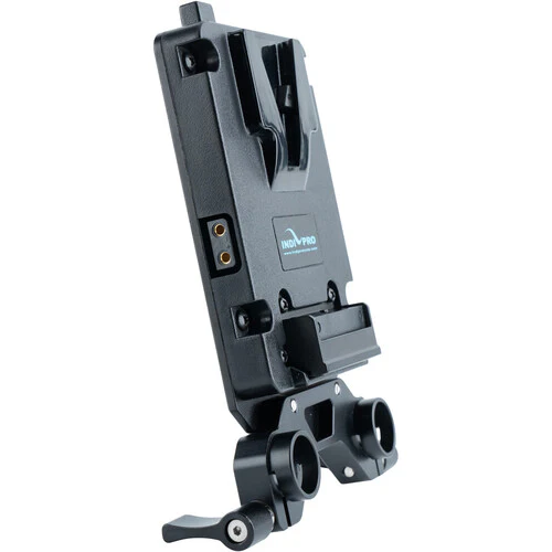 IndiPRO Tools Ultra Mini V-Mount Adapter Plate with 15mm Rod Clamp - Image 5