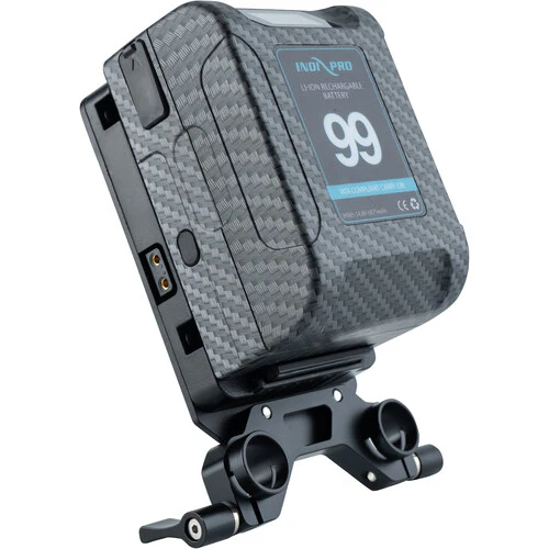 IndiPRO Tools Ultra Mini V-Mount Adapter Plate with 15mm Rod Clamp - Image 6