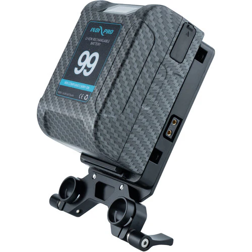 IndiPRO Tools Ultra Mini V-Mount Adapter Plate with 15mm Rod Clamp - Image 7