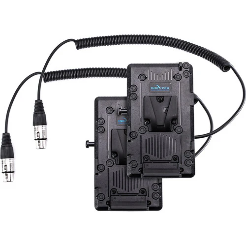 IndiPRO Tools V-Mount Plate & D-Tap Cable Set for Atomos Sumo Monitor (2-Pack)