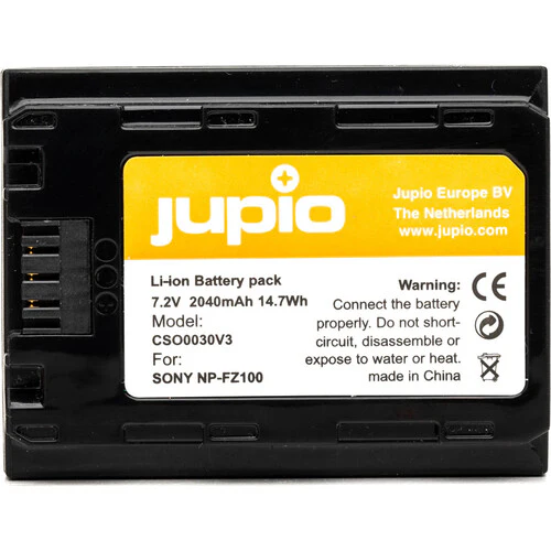 Jupio NP-FZ100 V3 Lithium-Ion Battery Pack (7.2V, 2040mAh) - Image 2