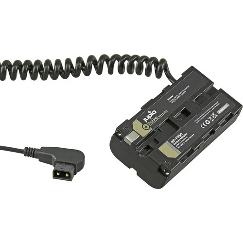 Jupio ProLine NP-F550 (L-Series) DTAP Battery Adapter