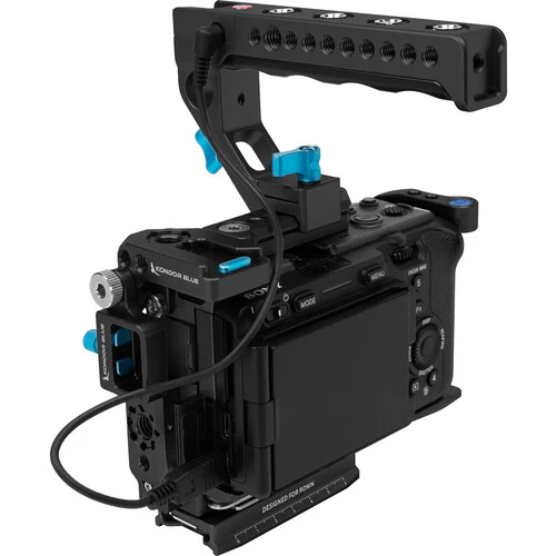 Kondor Blue Cage with Trigger Handle for Sony FX3 & FX30 (Black) - Image 2
