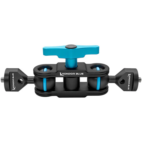 Kondor Blue Cine Magic Arm with Double Ball Heads (1/4"-20, 5.5")