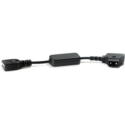 Kondor Blue D-Tap to 5V USB Converter Cable for Gold Mount/V-Mount Battery - Image 2