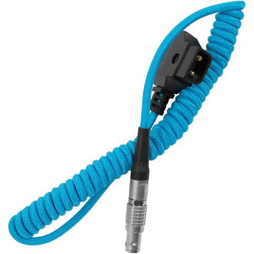 Kondor Blue D-Tap to LEMO 2-Pin 0B Male Power Cable (Coiled) - Image 3