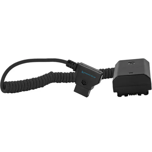 Kondor Blue D-Tap to NP-FZ100 Dummy Battery Cable for Sony a7S III (Black) - Image 2