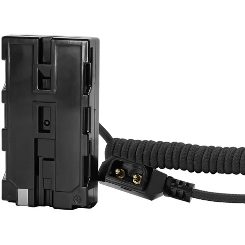 Kondor Blue D-Tap To Sony L Series Dummy Battery NPF Cable (Black) - Image 2