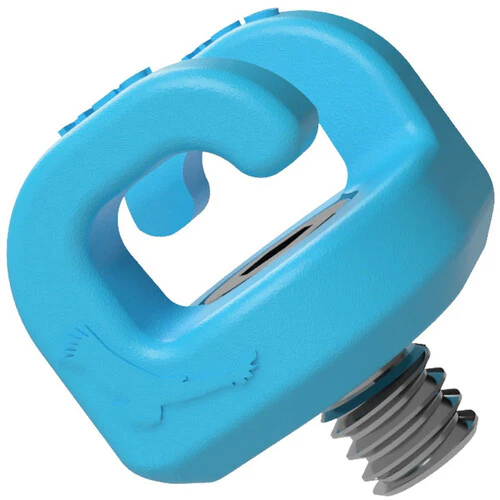Kondor Blue Mondo Ties Cable Management Clips (Blue, 5-Pack) - Image 2