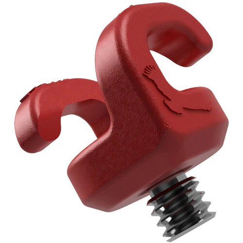 Kondor Blue Mondo Ties Cable Management Clips (Red, 5-Pack) - Image 3