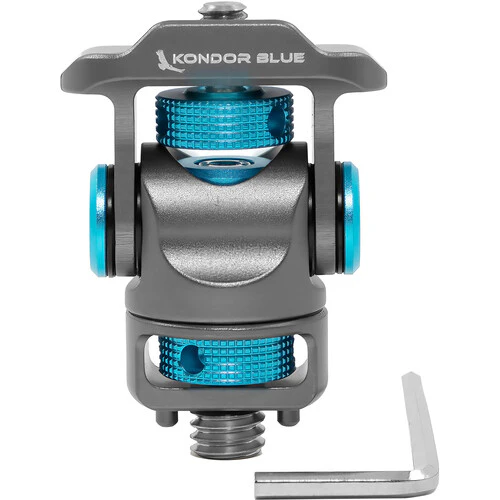 Kondor Blue Swivel and Tilt Monitor Mount with ARRI-Style Mount (Space Gray)