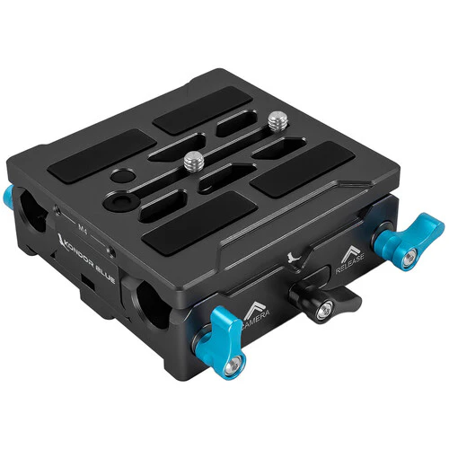 Kondor Blue Universal 15mm LWS Bridge Plate for ARRI/RED/URSA/C70/VENICE (Raven Black)