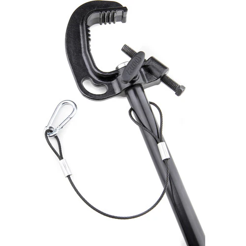 Kupo Lightweight Telescopic Hanger with 5/8" Baby Stud (Long, Black) - Image 2
