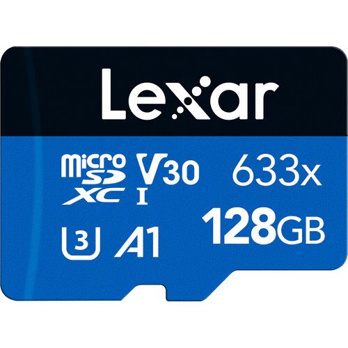 Lexar 128GB High-Performance 633x UHS-I microSDXC Memory Card with SD Adapter - Image 2