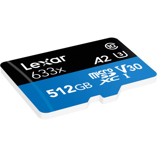 Lexar 512GB High-Performance 633x UHS-I microSDXC Memory Card with SD Adapter - Image 4